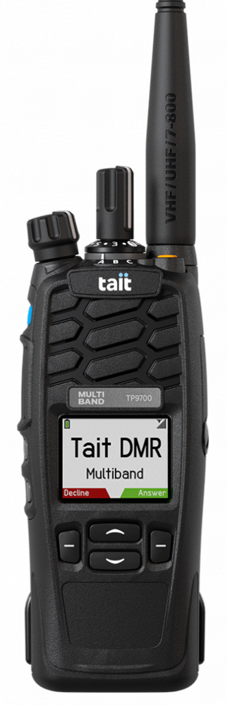 Tait TP9700 4 keypad Multiband Black